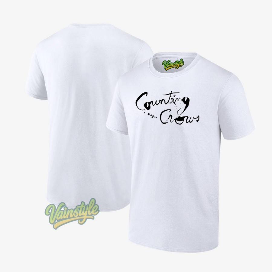 Counting Crows Script Logo T-Shirt Counting Crows Script Logo T-Shirt