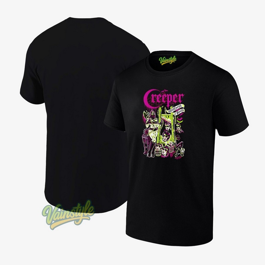 Creeper Mistress Of Death Sol Rac T-Shirt Creeper Mistress Of Death Sol Rac T-Shirt