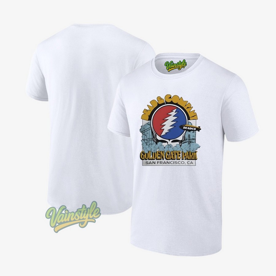 Dead And Company Blue Jean Clouds Grateful Dead T-Shirt Dead And Company Blue Jean Clouds Grateful Dead T-Shirt