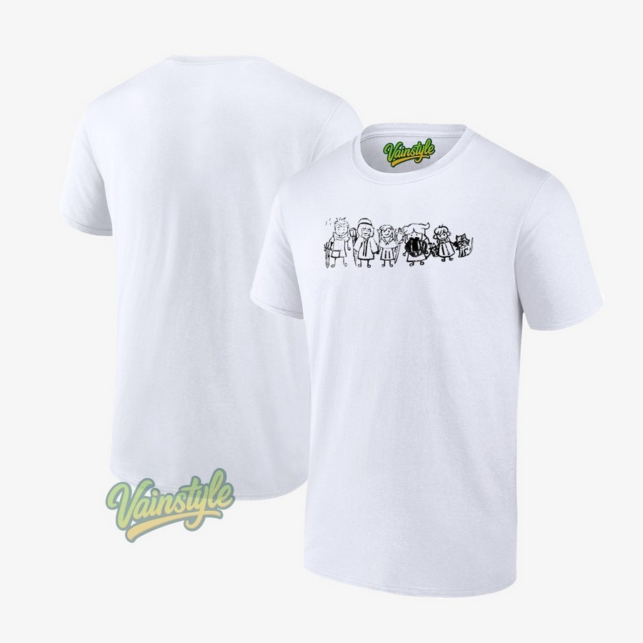 Dungeon Meshi Family Block T-Shirt Dungeon Meshi Family Block T-Shirt
