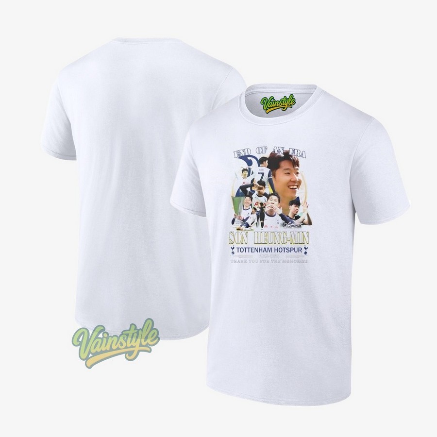 End Of An Era Son Heung-Min Tottenham Hotspur 2015-2025 Thank You For The Memories Unisex T-Shirt End Of An Era Son Heung-Min Tottenham Hotspur 2015-2025 Thank You For The Memories Unisex T-Shirt