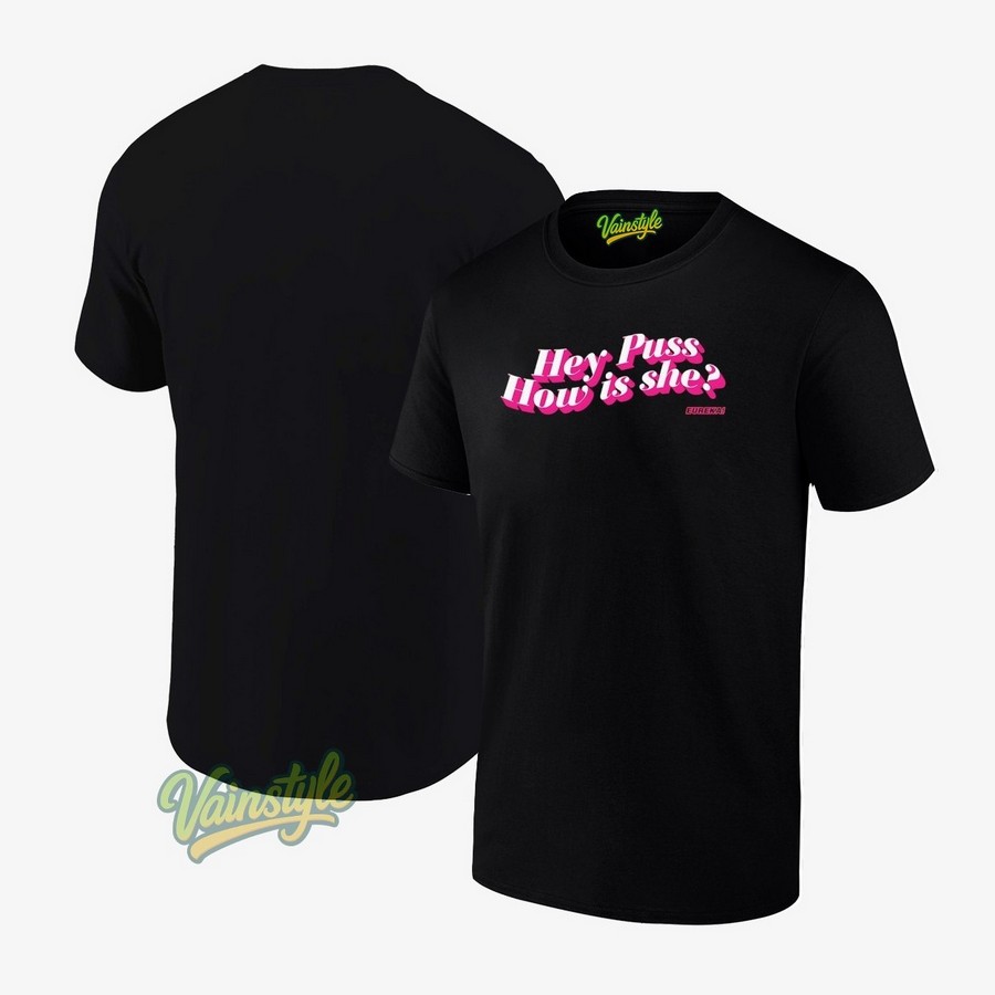 Eureka hey puss how is she T-Shirt Eureka hey puss how is she T-Shirt