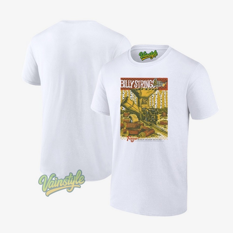 Fargo ND Billy Strings August 12 2025 Poster T-Shirt Fargo ND Billy Strings August 12 2025 Poster T-Shirt