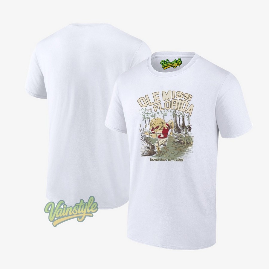 Florida Vs Ole Miss Game Day 2025 T-Shirt Florida Vs Ole Miss Game Day 2025 T-Shirt