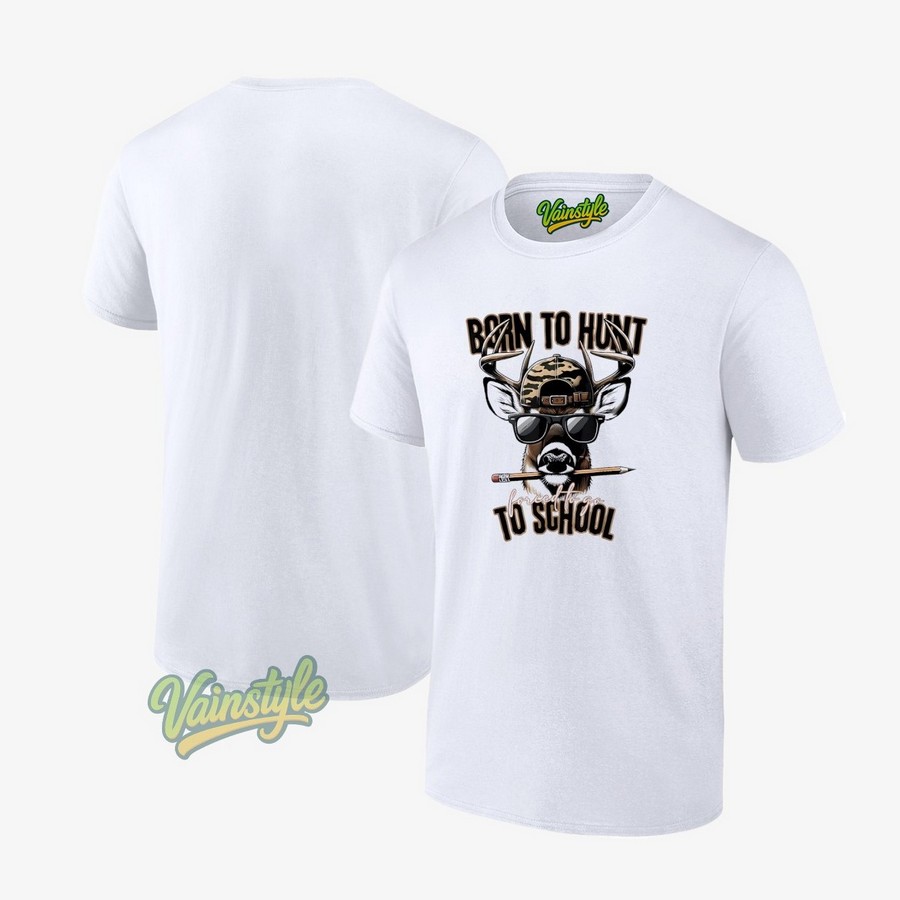 Forced to go to school deer hunting boy camo T-Shirt Forced to go to school deer hunting boy camo T-Shirt