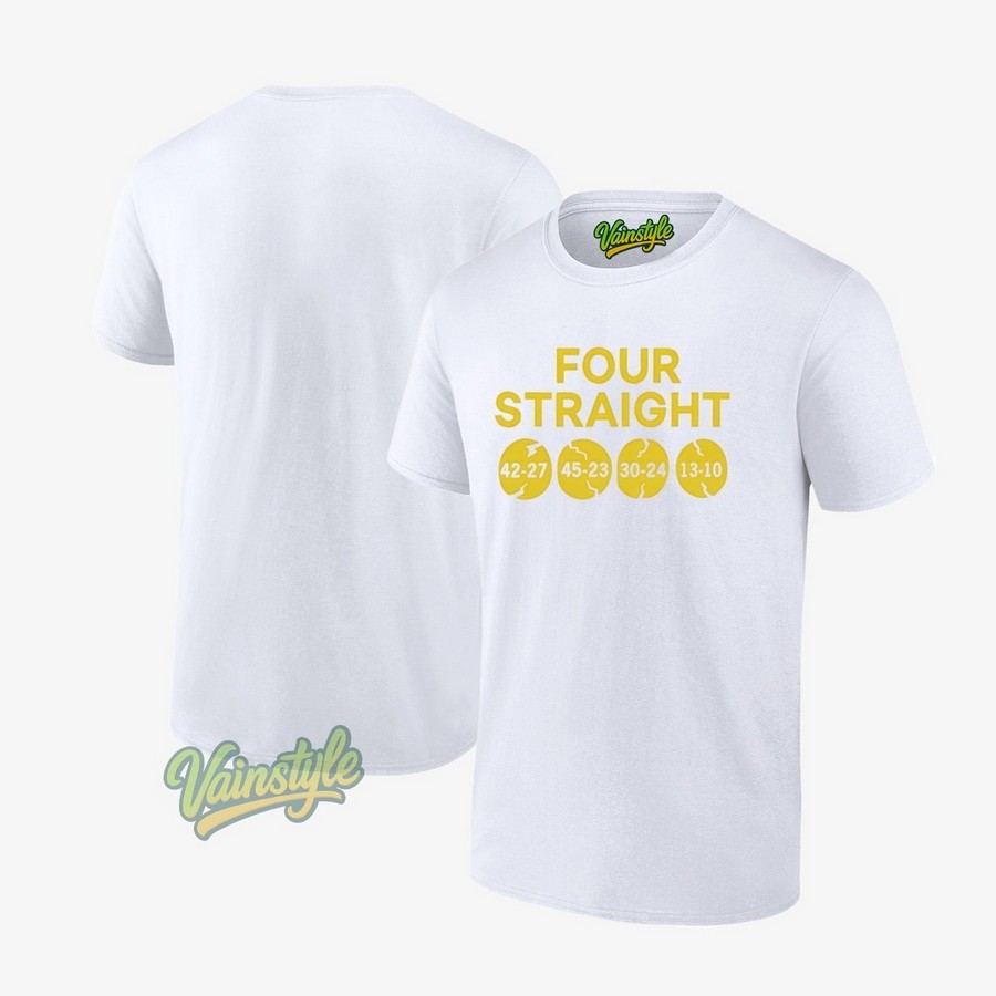 Four Straight Number T-Shirt Four Straight Number T-Shirt