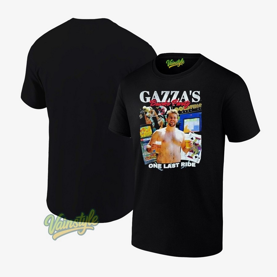 Gazza's Bucks Party Goldfing One Last Ride T-Shirt Gazza's Bucks Party Goldfing One Last Ride T-Shirt