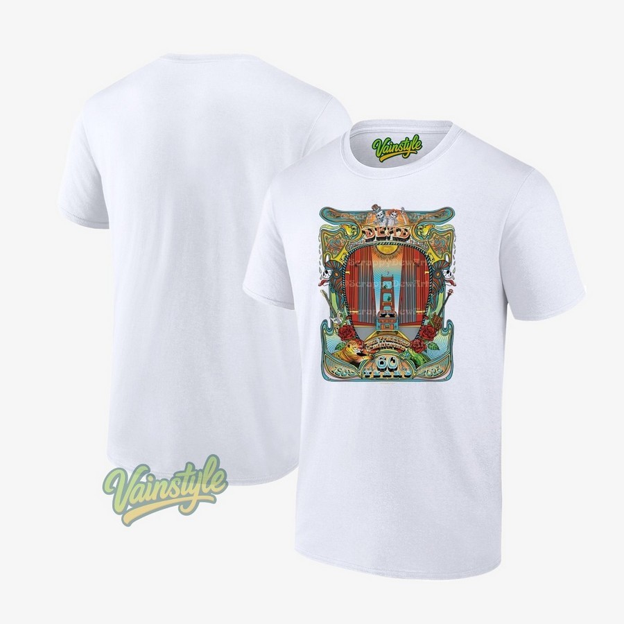 Grateful Dead San Francisco California 60 Years 1965 2025 T-Shirt Grateful Dead San Francisco California 60 Years 1965 2025 T-Shirt