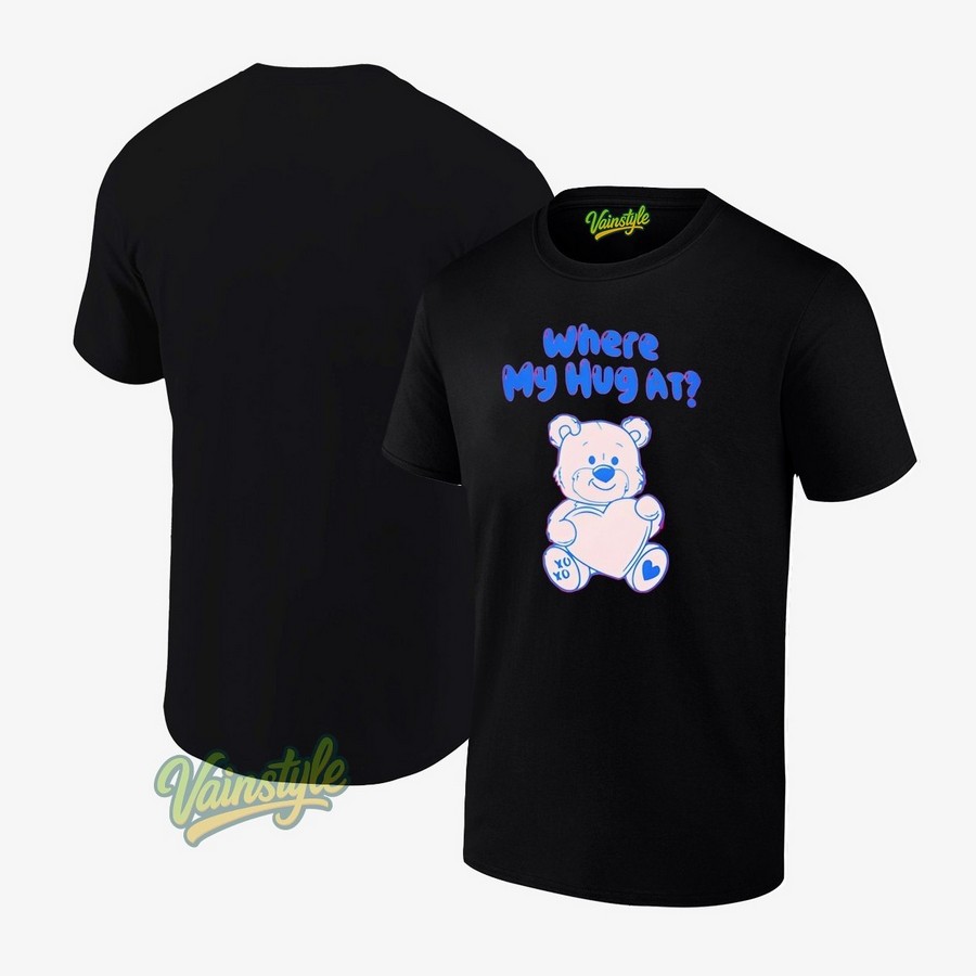 Happy Gilmore 2 Boban Marjanovic Where My Hug At Bear T-Shirt Happy Gilmore 2 Boban Marjanovic Where My Hug At Bear T-Shirt