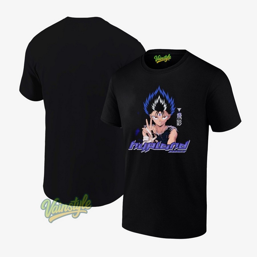 Hiei Dark Flame Yuyu Hakusho Hypland T-Shirt Hiei Dark Flame Yuyu Hakusho Hypland T-Shirt