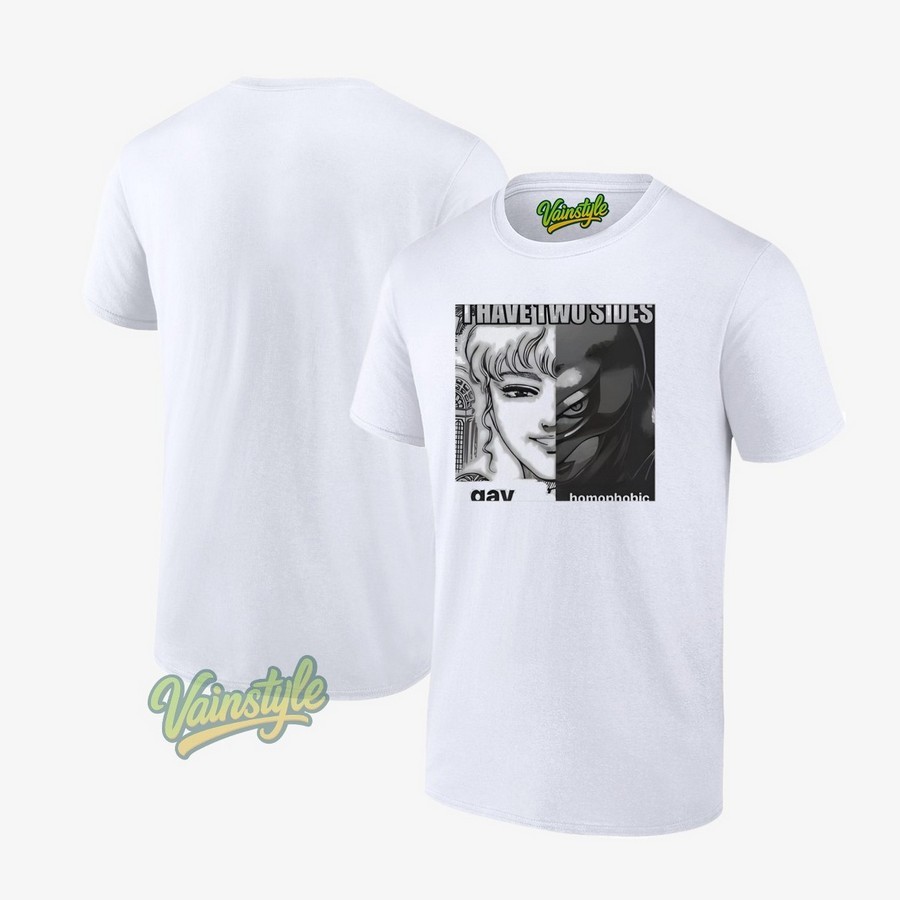 I Have Two Sides Gay Homophobic T-Shirt I Have Two Sides Gay Homophobic T-Shirt