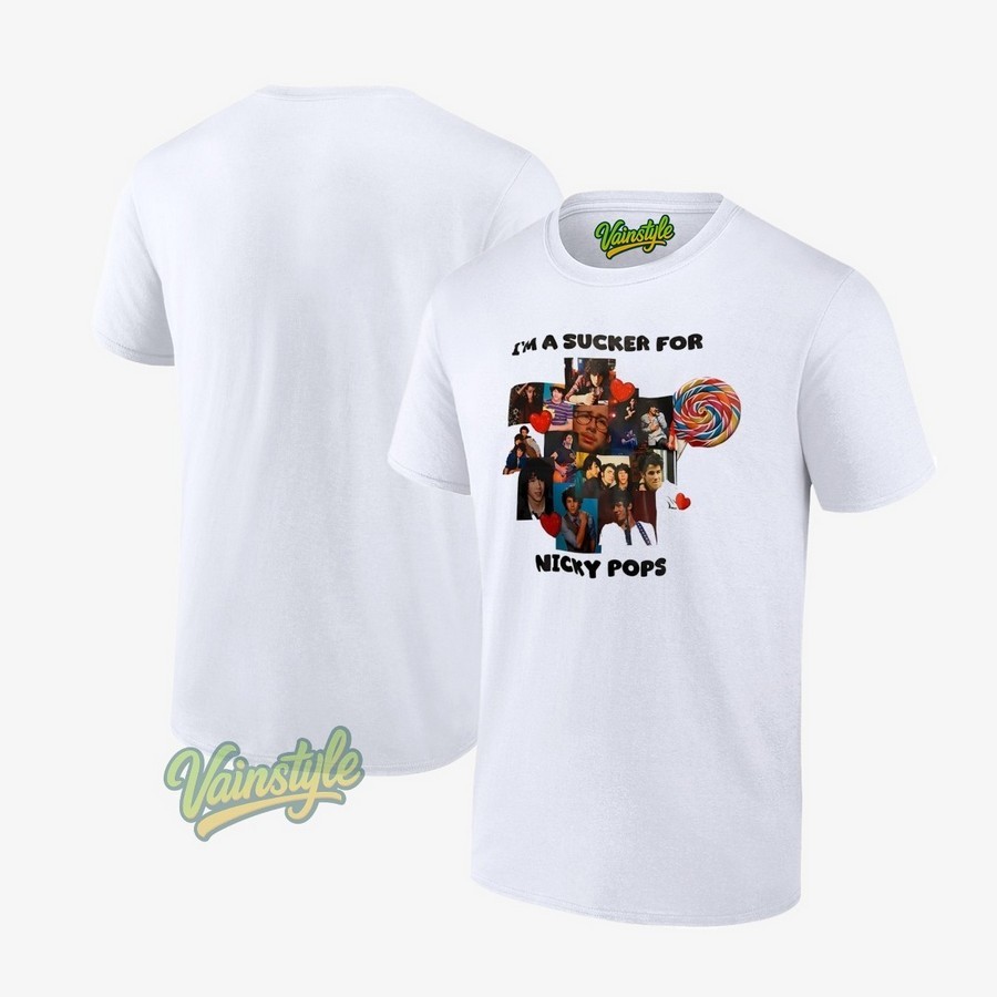 I'm a sucker for Nicky pops T-Shirt I'm a sucker for Nicky pops T-Shirt