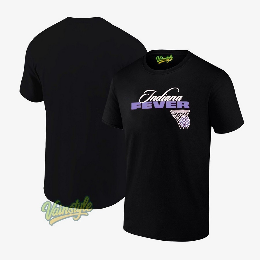 Indiana Fever basketball swish T-Shirt Indiana Fever basketball swish T-Shirt