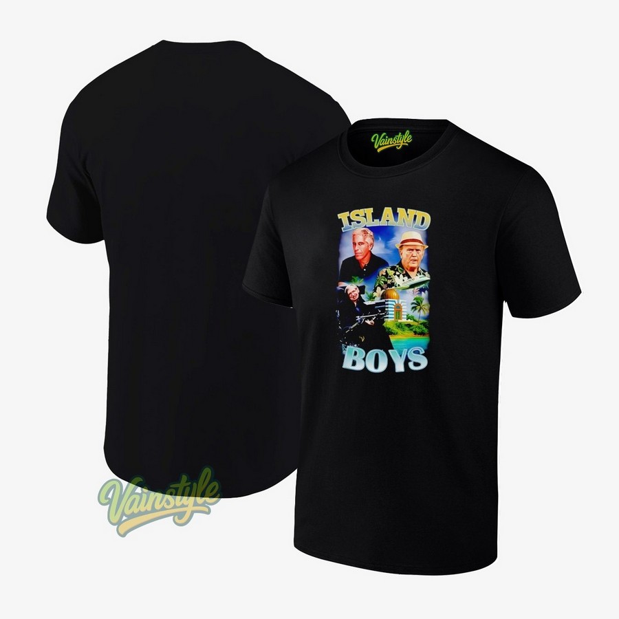 Island Boys Trump Epstein and Stephen Hawking T-Shirt Island Boys Trump Epstein and Stephen Hawking T-Shirt