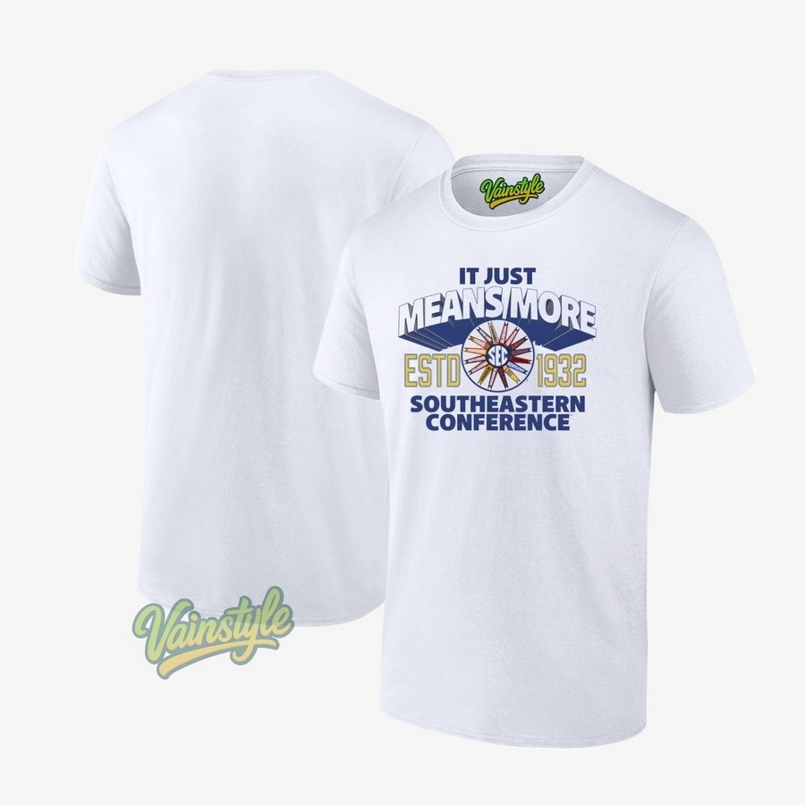 It Just Mean More Estd 1932 Southeastern Conference T-Shirt It Just Mean More Estd 1932 Southeastern Conference T-Shirt