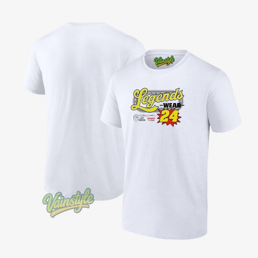 Jeff Gordon Legends Wear 24 Hendrick Motorsports Signature T-Shirt Jeff Gordon Legends Wear 24 Hendrick Motorsports Signature T-Shirt