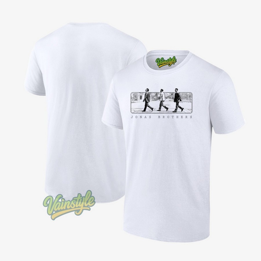 Jonas Brothers Jonas Road Ringer Unisex T-Shirt Jonas Brothers Jonas Road Ringer Unisex T-Shirt