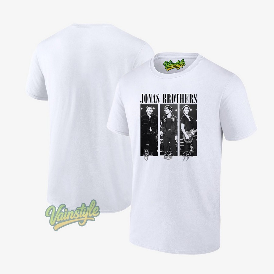 Jonas Brothers Signatures T-Shirt Jonas Brothers Signatures T-Shirt