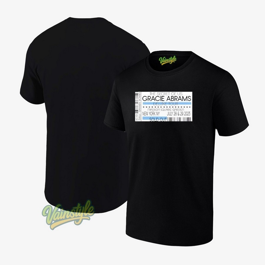 Jul 28-29 2025 Gracie Abrams T-Shirt Jul 28-29 2025 Gracie Abrams T-Shirt