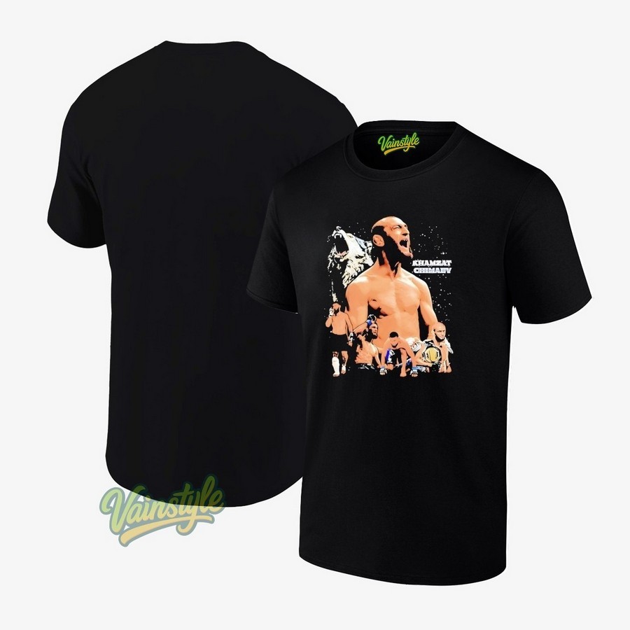 Khamzat Chimaev Mma Borz Ufc 2025 T-Shirt Khamzat Chimaev Mma Borz Ufc 2025 T-Shirt