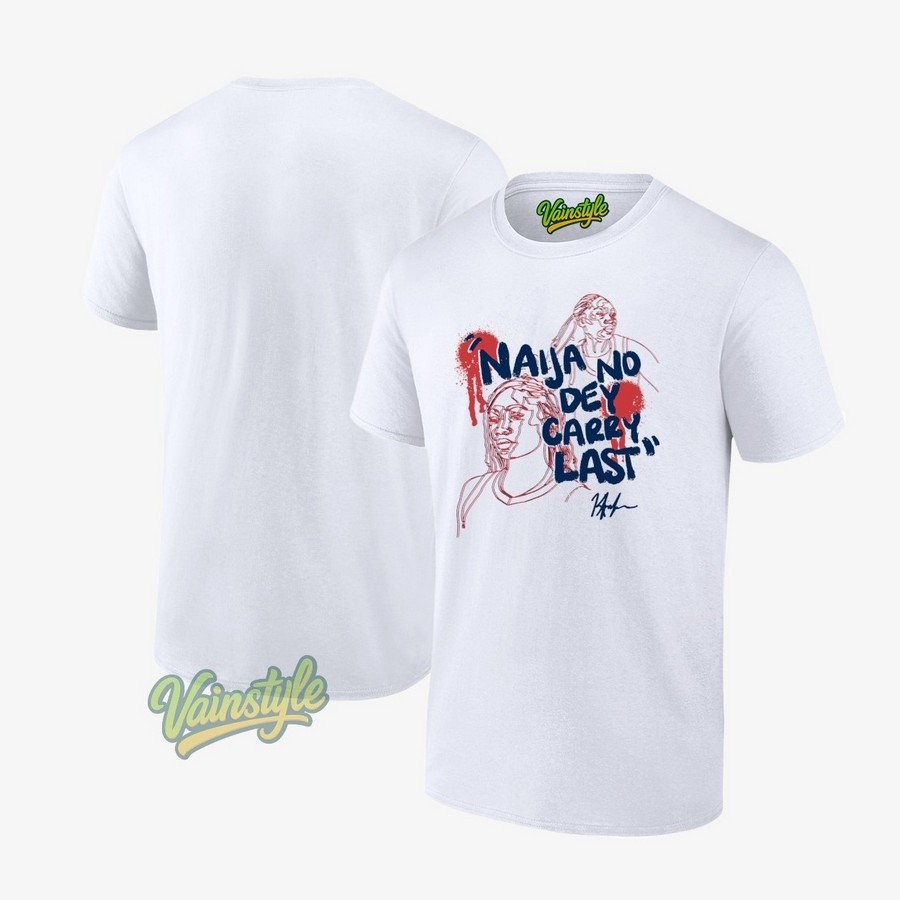 Kiki Iriafen Washington Mystics naija no dey carry last signature Unisex T-Shirt Kiki Iriafen Washington Mystics naija no dey carry last signature Unisex T-Shirt