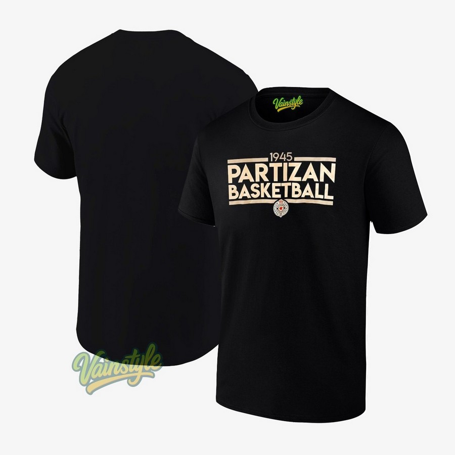 KK Partizan basketball 1945 logo T-Shirt KK Partizan basketball 1945 logo T-Shirt