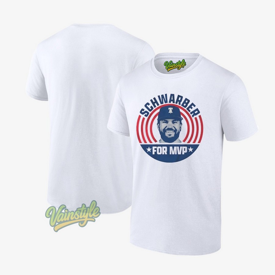 Kyle Schwarber For MVP Philadelphia Baseball T-Shirt Kyle Schwarber For MVP Philadelphia Baseball T-Shirt