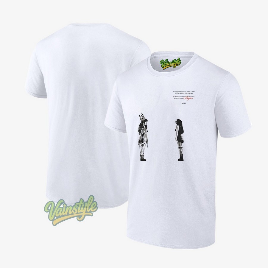 Lady Gaga dueling twins of mayhem graphic T-Shirt Lady Gaga dueling twins of mayhem graphic T-Shirt