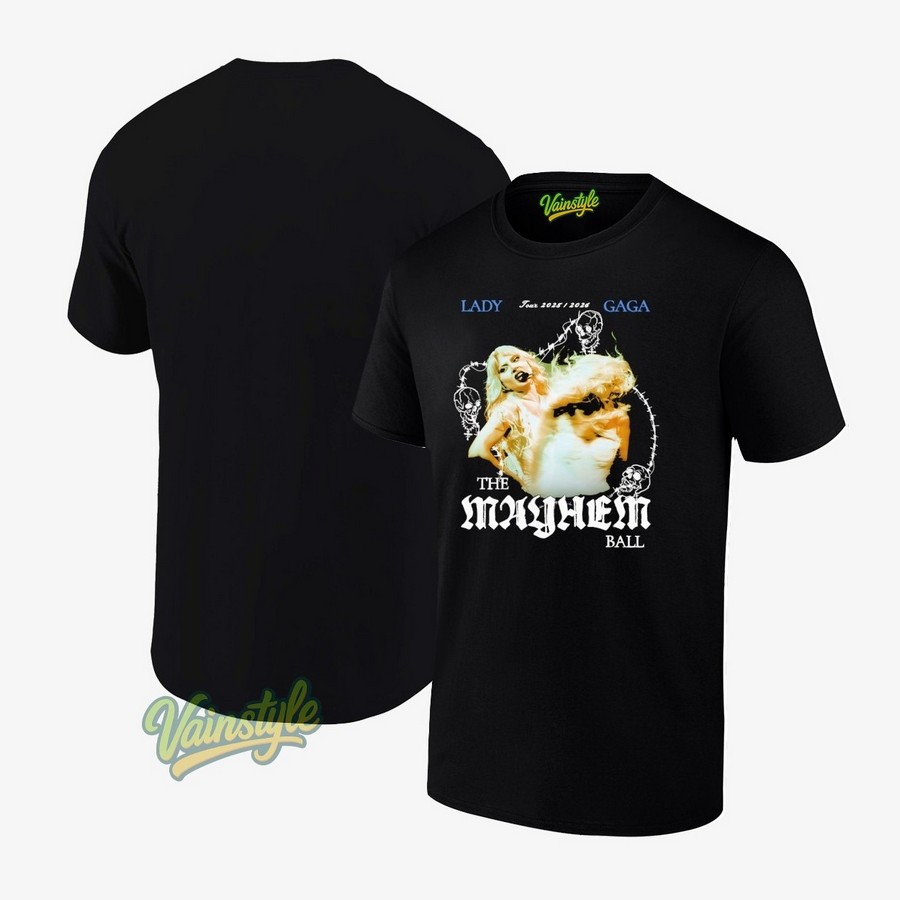 Lady Gaga the Mayhem ball tour 2025 2026 T-Shirt Lady Gaga the Mayhem ball tour 2025 2026 T-Shirt
