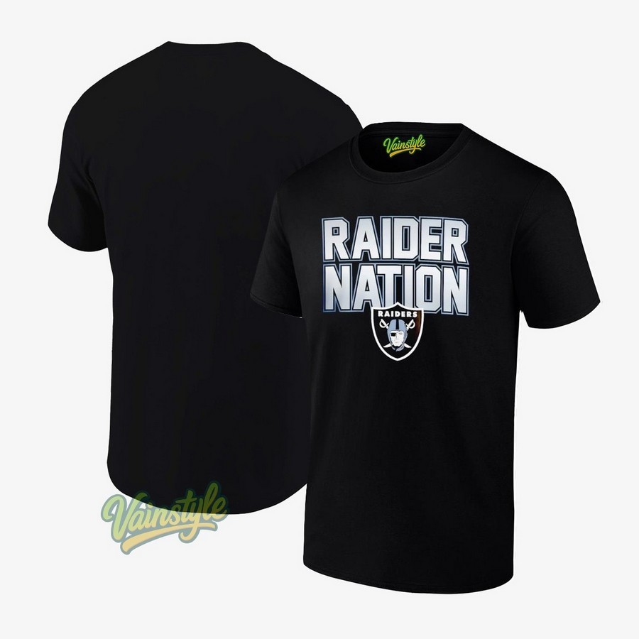 Las Vegas Raiders Nation Logo T-Shirt Las Vegas Raiders Nation Logo T-Shirt