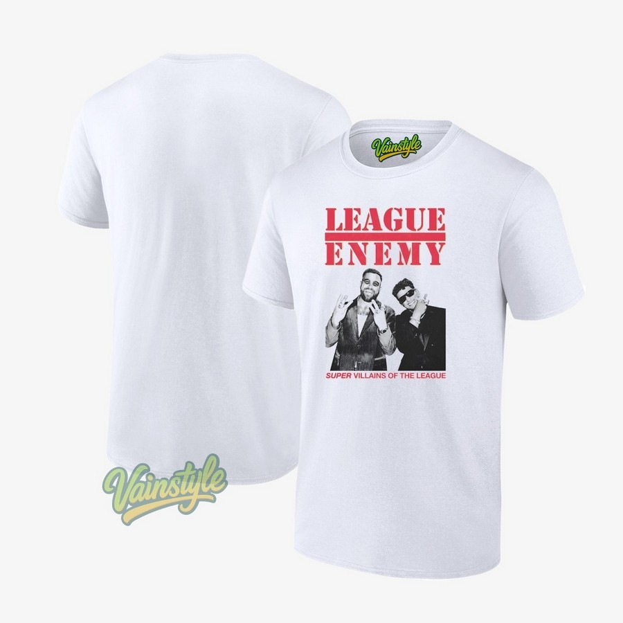 League Enemy super villains of the league T-Shirt League Enemy super villains of the league T-Shirt