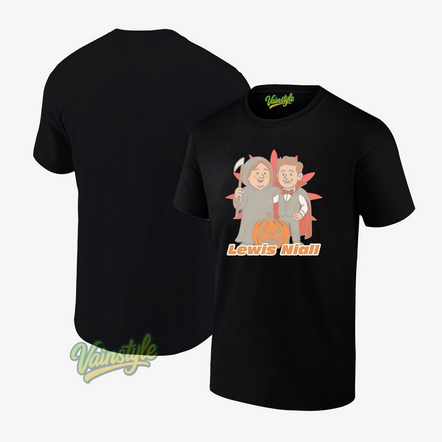 Lewis Niall pumpkin Halloween T-Shirt Lewis Niall pumpkin Halloween T-Shirt