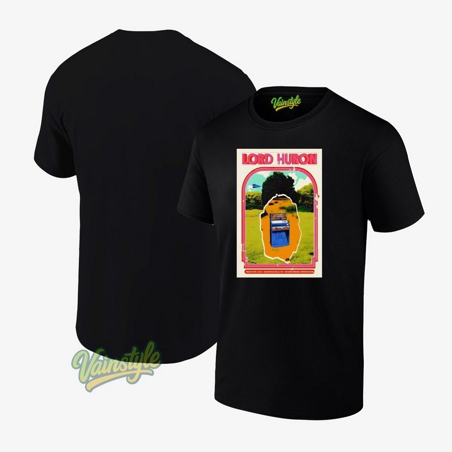 Lord Huron Aug 09 2025 Meadow Brook Amphitheatre Rochester Hills MI Poster T-Shirt Lord Huron Aug 09 2025 Meadow Brook Amphitheatre Rochester Hills MI Poster T-Shirt