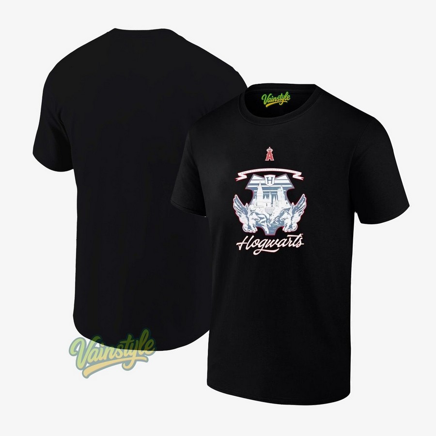 Los Angeles Angels Hogwarts T-Shirt Los Angeles Angels Hogwarts T-Shirt