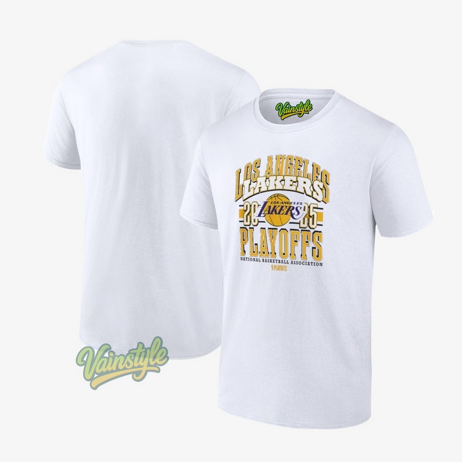 Los Angeles Lakers 2025 Playoffs National Basketball Association T-Shirt Los Angeles Lakers 2025 Playoffs National Basketball Association T-Shirt
