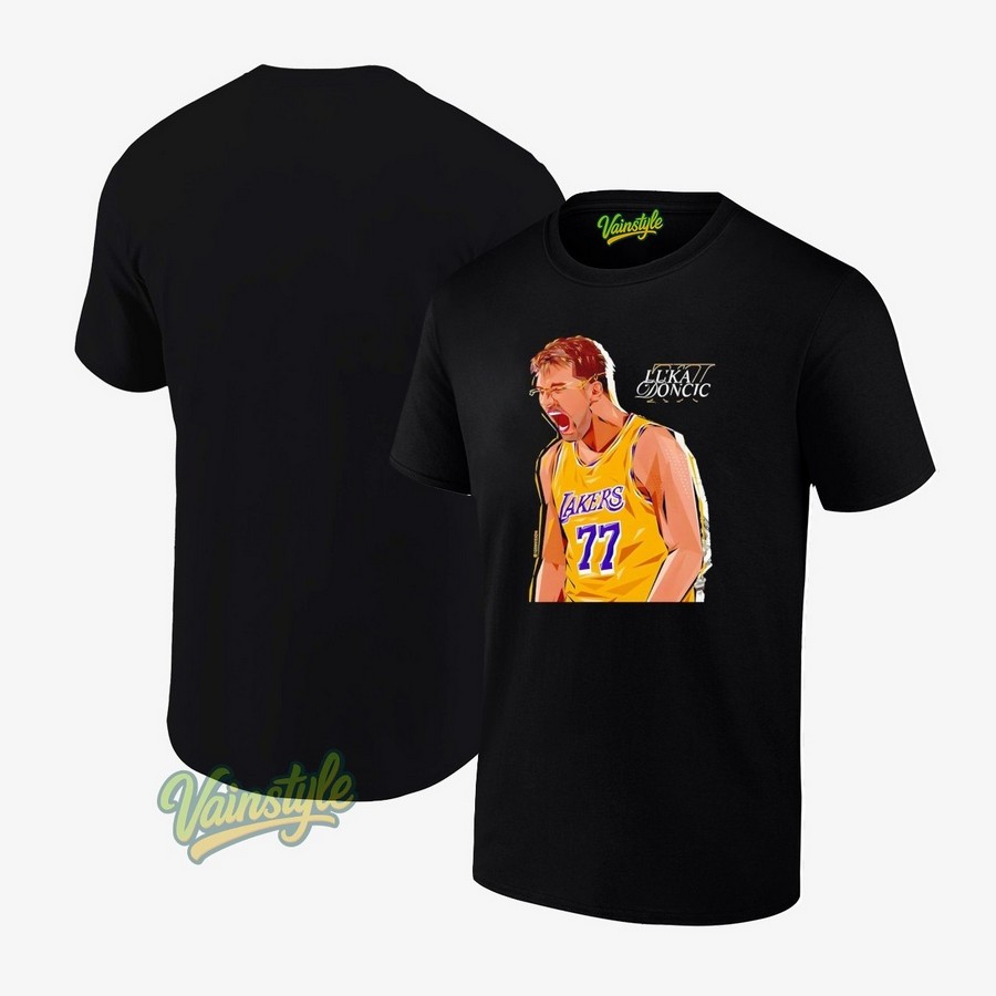 Luka Doncic Los Angeles Lakers basketball graphic T-Shirt Luka Doncic Los Angeles Lakers basketball graphic T-Shirt
