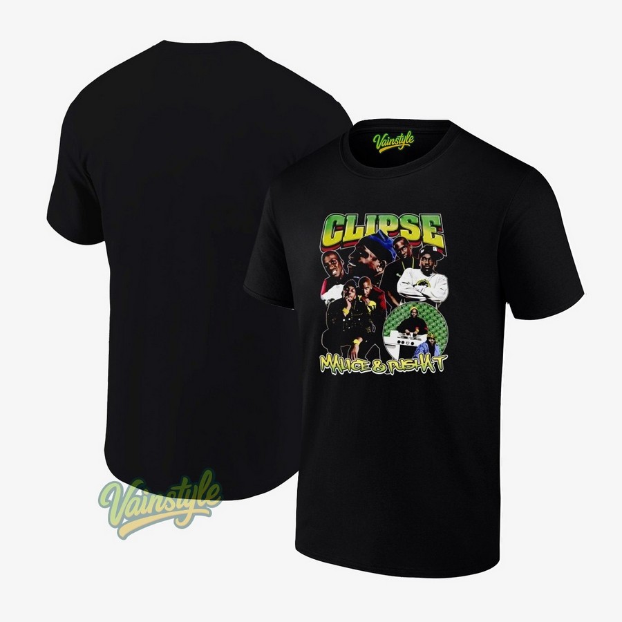 Malice and Pusha T Eclipse T-Shirt Malice and Pusha T Eclipse T-Shirt