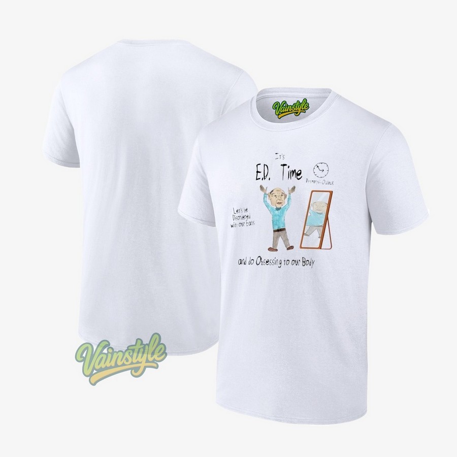 Marcus Pork It's Ed Time Let's Be Disordered With Our Eats And Do Obsessing To Our Body T-Shirt Marcus Pork It's Ed Time Let's Be Disordered With Our Eats And Do Obsessing To Our Body T-Shirt