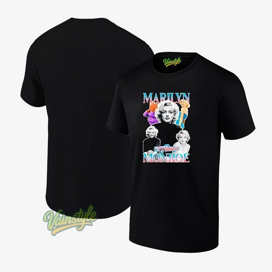 Marilyn Monroe Pink Cadillac Bootleg T-Shirt Marilyn Monroe Pink Cadillac Bootleg T-Shirt