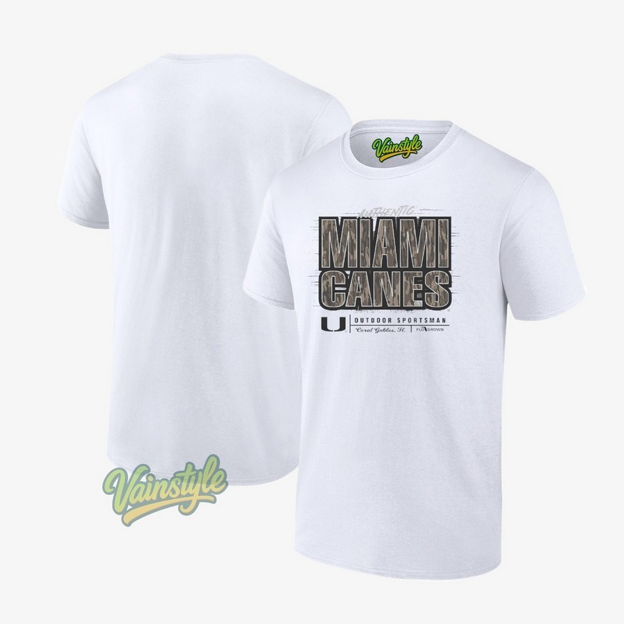Miami Hurricanes Authentic Outdoor Sportsman Unisex T-Shirt Miami Hurricanes Authentic Outdoor Sportsman Unisex T-Shirt