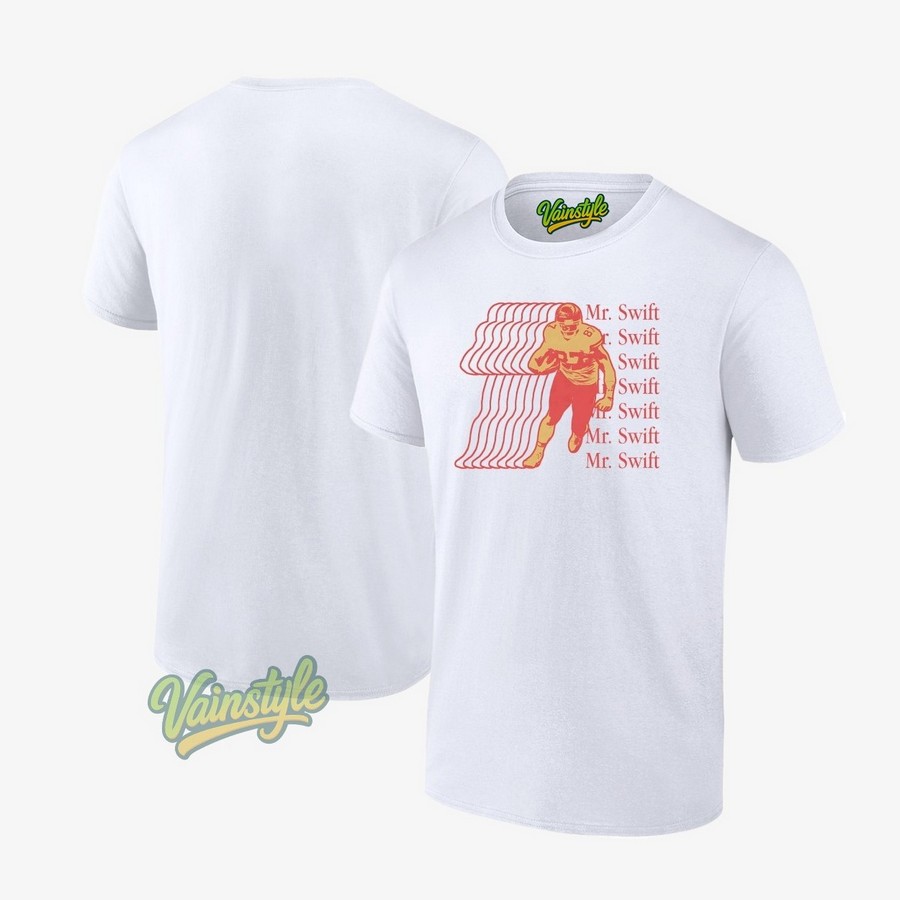 Mr Swift Travis Kelce Kansas City Chiefs football T-Shirt Mr Swift Travis Kelce Kansas City Chiefs football T-Shirt