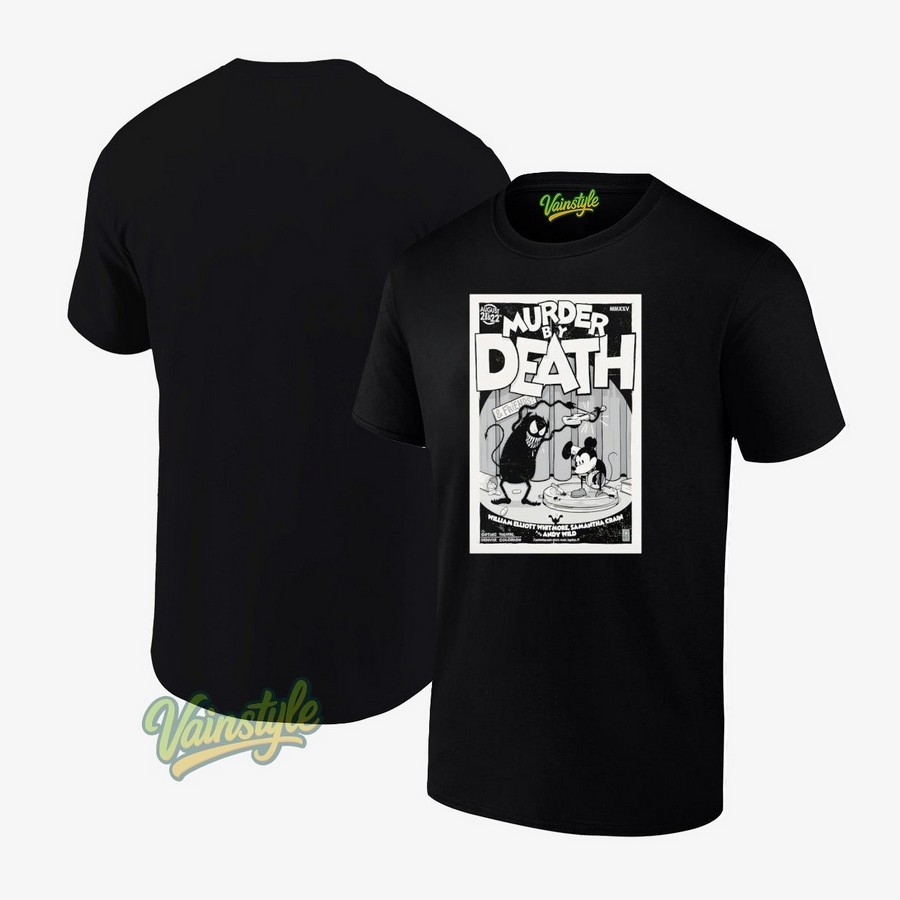 Murder By Death Mickey 8 21-8 2 2025 In Englewood Co Poster T-Shirt Murder By Death Mickey 8 21-8 2 2025 In Englewood Co Poster T-Shirt