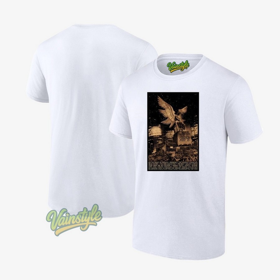 New Friends Fest 2025 Aug 1-3 Toronto On Lithuanian House Poster T-Shirt New Friends Fest 2025 Aug 1-3 Toronto On Lithuanian House Poster T-Shirt