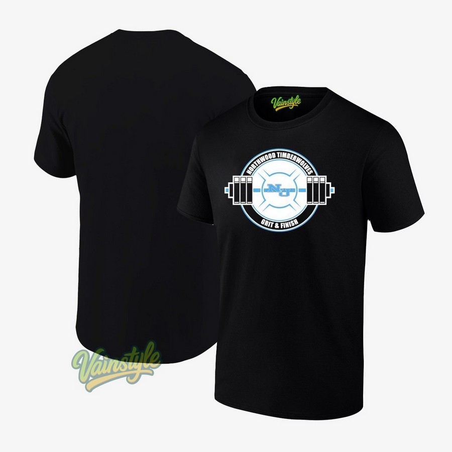 Northwood Timberwolves grit and finish NU logo T-Shirt Northwood Timberwolves grit and finish NU logo T-Shirt