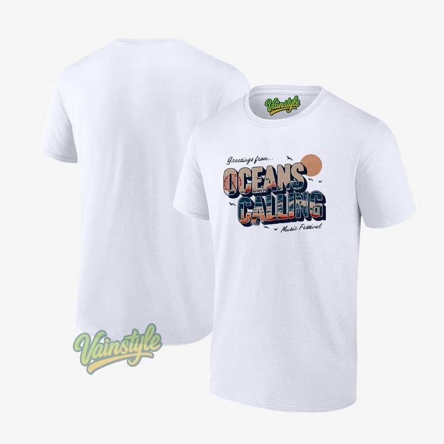 Oceans Calling Music Festival Sept 26-28 2025 Ocean City Boardwark In Ocean City MD T-Shirt Oceans Calling Music Festival Sept 26-28 2025 Ocean City Boardwark In Ocean City MD T-Shirt