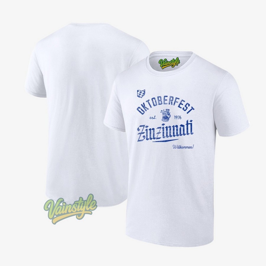 Oktoberfest Zinzinnati Willkommen 1976 T-Shirt Oktoberfest Zinzinnati Willkommen 1976 T-Shirt