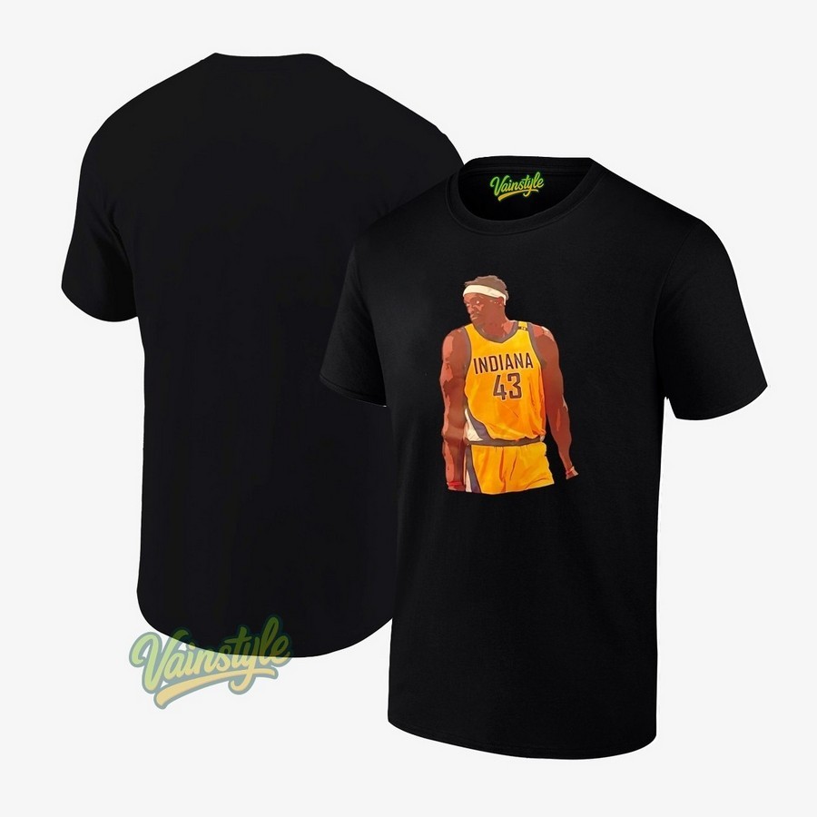 Pascal Siakam Indiana Pacers NBA basketball cartoon T-Shirt Pascal Siakam Indiana Pacers NBA basketball cartoon T-Shirt