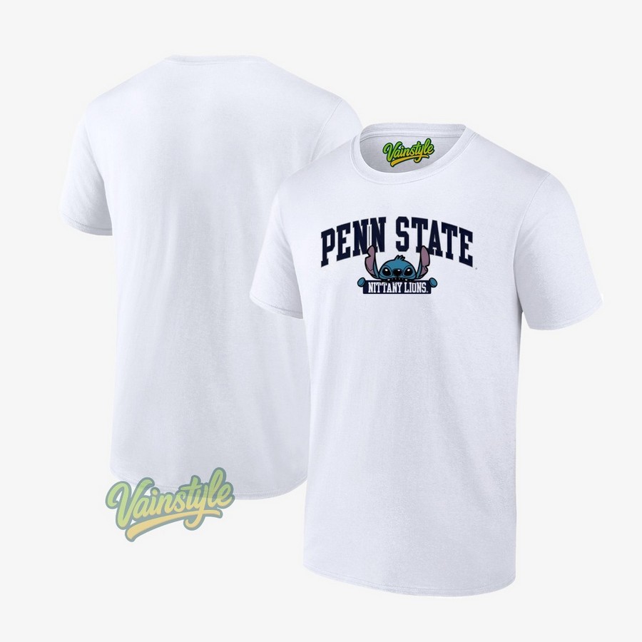 Penn State Nittany Lions Stitch Bite Mark T-Shirt Penn State Nittany Lions Stitch Bite Mark T-Shirt