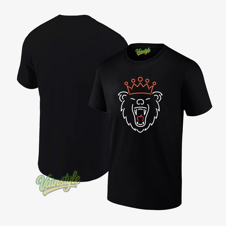 Polar Bear King apple New York Mets T-Shirt Polar Bear King apple New York Mets T-Shirt