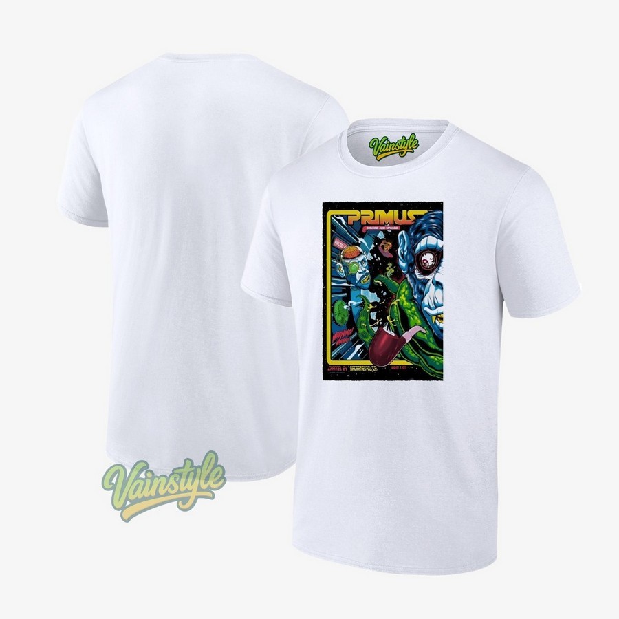 Primus Sacramento CA Aug 7 2025 Poster Unisex T-Shirt Primus Sacramento CA Aug 7 2025 Poster Unisex T-Shirt